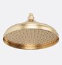 Shower Head Rain 12in CP PVD