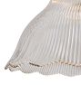 Semi Flush with Vintage Holophane Fluted Shade