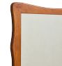 Vintage Mid Century Modern Walnut Organic Form Wall Mirror