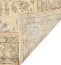 Vintage Turkish Wool Hand-Knotted Allover Neutral Area Rug 10'1" x 6'8"