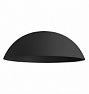 UNO Metal Shade 18in x 6in Dome Matte Black