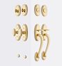 Door Set Terrance Ext D handle x Terrance knob CP French Door Set