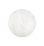 Threaded Alabaster Shade 6.06in x 5.87in Globe