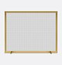 Urban Mesh Screen Brass