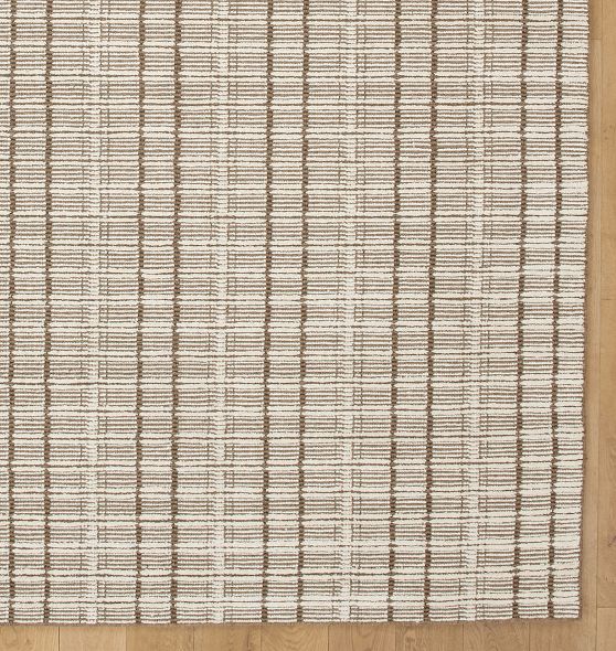 Banded Stripe Hand-Loomed Rug by Rejuvenation