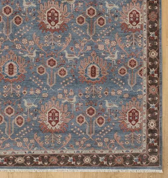 Vale Hand-Knotted Rug by Rejuvenation