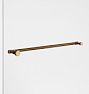 Trask Shower Door Pull 18in x Knob x Dummy HEB