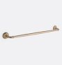 Donahue Bronze Towel Bar Single 24in CBZ
