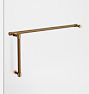 Trask Shower Door Pull 8in x 18 x Dummy x Dummy HEB