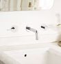 Cayucos Lever Handle Widespread Wall Mount Faucet