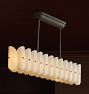 Roll &amp; Hill Lorna LED Linear Chandelier, 55" Width