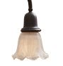 Vintage Overaching Wall Sconce 22" Projection 2 Lights and Large Decorative Wall Mount