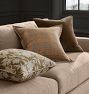 Woven Plaid Silk Pillow Cover