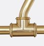 Percey 2-Light Linear Chandelier, 58" Width