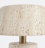 Ronnie LED Travertine Lamp