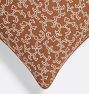 Mieke ten Have Embroidered Botanical Pillow Cover