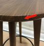 Open Box: Cape Stool Counter Swivel (25.5") - Walnut