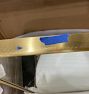 OPEN BOX: Double Vanity Rounded Rectangle Metal Framed Mirror