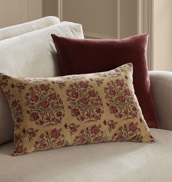 Una Velvet Pillow Cover by Rejuvenation