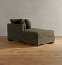 Wrenton Left Arm Chaise Studio Stnd Banks Velvet Balsam Mhgn