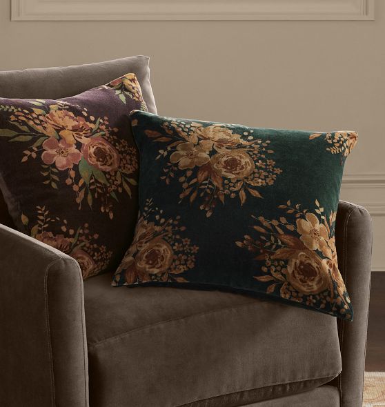 Pomona Velvet Pillow Cover by Rejuvenation