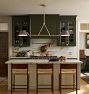 Percey 2-Light Linear Chandelier, 58" Width