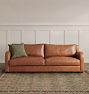 Reeseville Leather Sofa, 84-108"