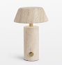Ronnie LED Travertine Lamp
