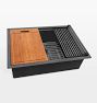 Giana Stainless Steel Single Workstation Kitchen Sink