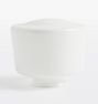 6-1/2" Opal Schoolhouse Drum, 3-1/4" Fitter Shade