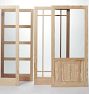 Fir Screen Door with Pet Door