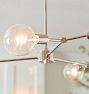 Salem 23" Bare-Bulb Chandelier