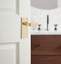 Tabor Interior Door Hardware Tube Latch Set With Lever