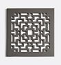 Retro Square Grille Shower Drain Assembly