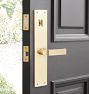 Tabor Lever Exterior Door Hardware Tube Latch Set