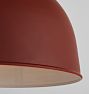 Butte 18" Dome Pendant, Oil-Rubbed Bronze Fitter