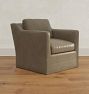 Monet Leather Swivel Chair