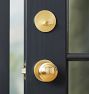 Rigdon Round Interior Door Hardware Tube Latch Set With Knob