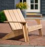 Vaughn Teak Outdoor Adirondack Bench