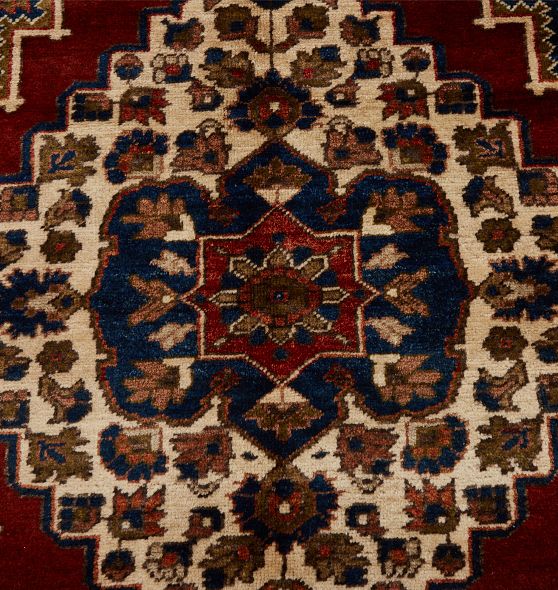 Vintage Hand-Knotted Turkish Rug - 5' x 8' | Rejuvenation