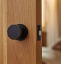 Bowman Round  Interior Door Hardware Tube Latch Set with Knob