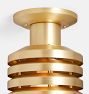 Macadam 6" Semi-Flush Mount