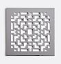 Retro Square Grille Shower Drain Assembly