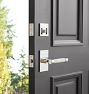 Trask Rectangular Interior Door Hardware Tube Latch Set With Lever