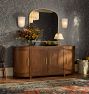 Arched Metal Framed Mirror