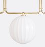 Enzo 60" 5-Light Linear Chandelier