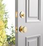 Trask Round Interior Door Hardware Tube Latch Set With Knob