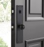 Tabor D-Handle &amp; Ball Knob Exterior Door Hardware Tube Latch Set