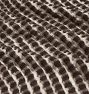 Two-Tone Waffle Knit Throw