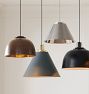 Butte 18" Dome Pendant, Oil-Rubbed Bronze Fitter